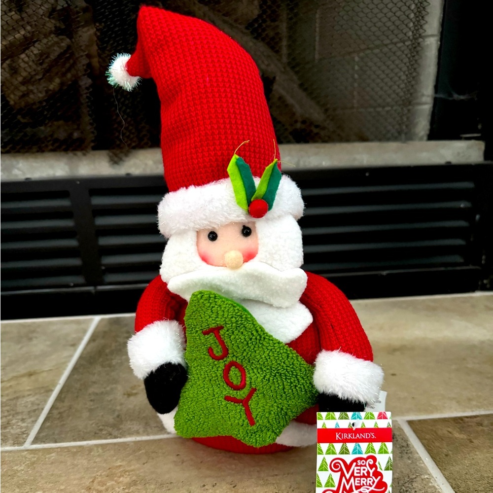 Kirklands NWT Santa Decoration